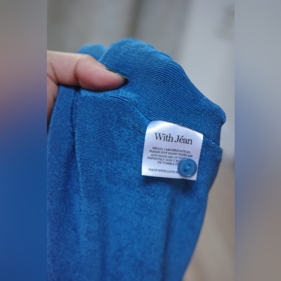 With JEAN Alexa Dress in Electra Blue - Picture 8 of 11